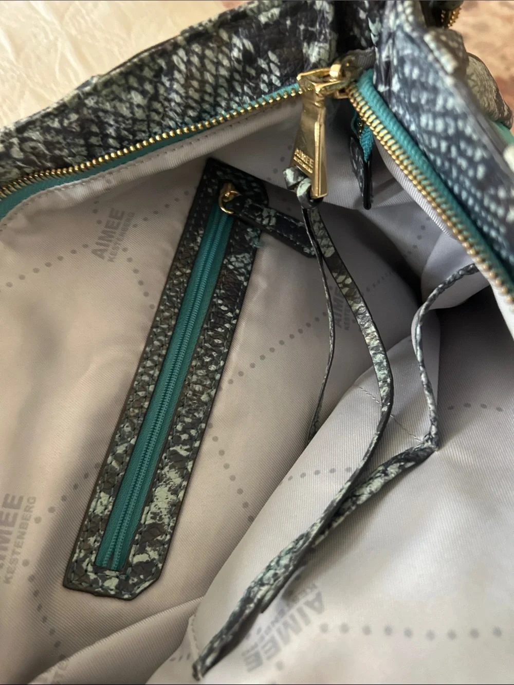 Aimee Kestenberg soft teal